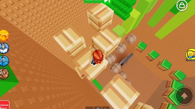 у меня новый скин? играю в много разных паркуров в Roblox ?