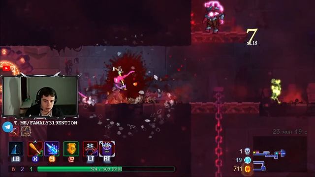 🟡Live  Красивый пиксельный рогалик | Dead Cells #4 | Веселье  и