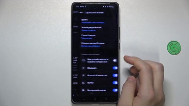 Realme GT 6 | Как отобразить уровень заряда батареи в проце?