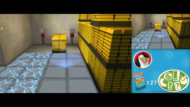Penguins Of Madagascar- Хранилище ЗОЛОТА {3DS} Прохождение часть #3