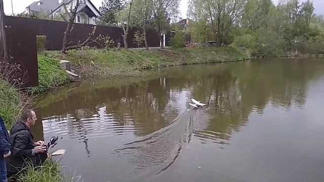 Утка. Р/У самолёт, тестовый полёт. Jupiter Duck RC Airplane. Test Flight.