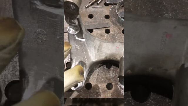 Восстановление корпуса раздаточной коробки. Часть 6.