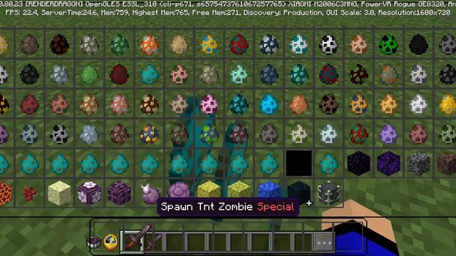мод на вторжение жутких Зомби в Minecraft