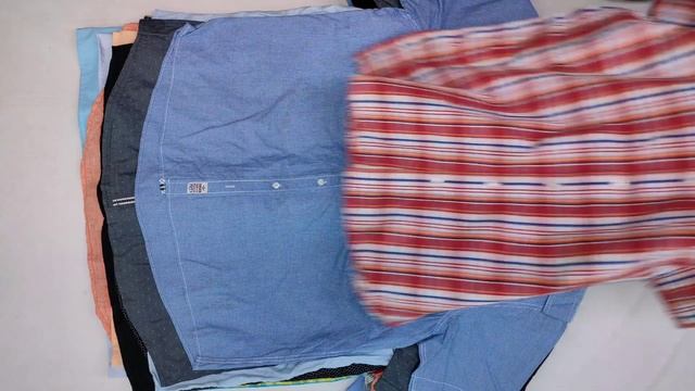 F-5087. Рубашки муж. кор. рукав CR. ГЕРМАНИЯ. Лот 15201  10,4кг. 50?