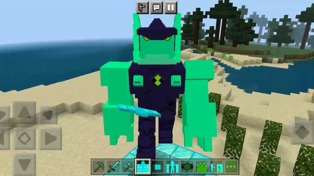 МОД BEN 10 BIOMNITRIX ДЛЯ МАЙНКРАФТ ПЕ 🦀🦀🦀