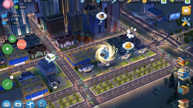 SimCity Buildit взлом #3 Достиг отметки 45000 тысяч населения