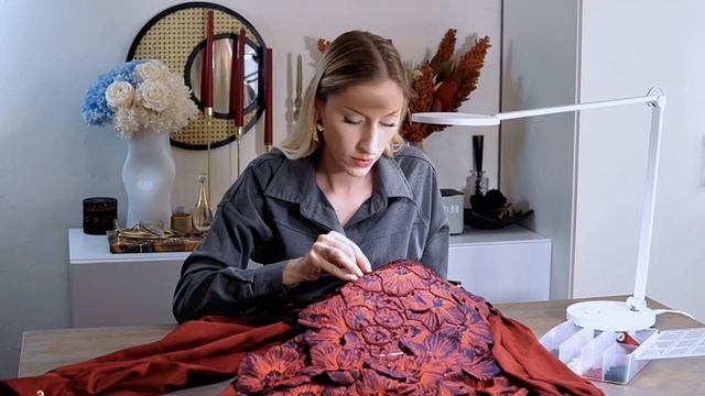 Переделка платья из 1000 цветов | DRESS FLOWER | HANDMADE
