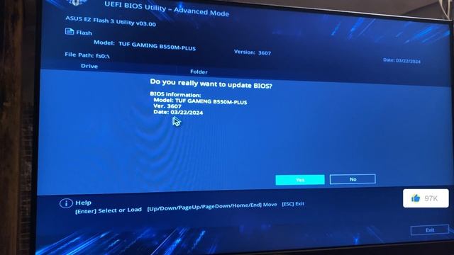 Как прошить биос на материнской плате Asus