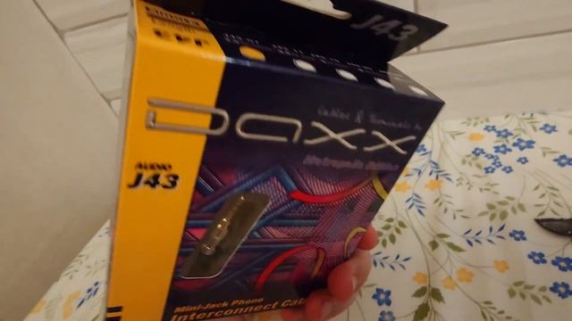 Обзор на Аудио кабель Daxx Audio J43