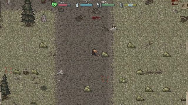 ОТКРЫЛ ПЕРВЫЙ НАВЫК И НОВОГО ПЕРСОНАЖА🔸Mini Day Z🔸тихое