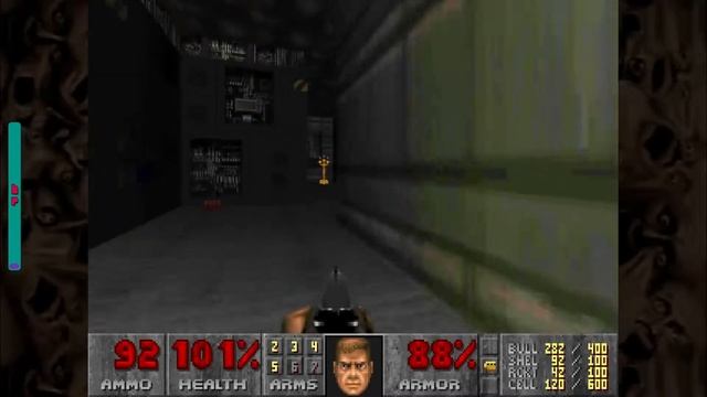 Ultimate DOOM E1M7 Computer Station Ultra-Violence Прохождение без сохранени