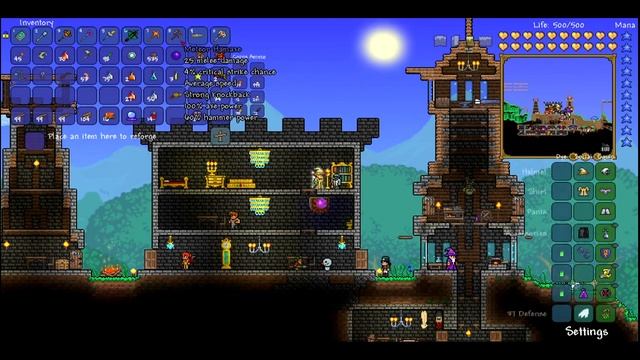 Фарм голема Terraria 1.2.4.1 #42