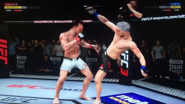 UFC 3 С ДЕВУШКОЙ - СБЕЖАЛА В УЖАСЕ ОТ МОЕГО СКИЛЛА в ЮФС 3