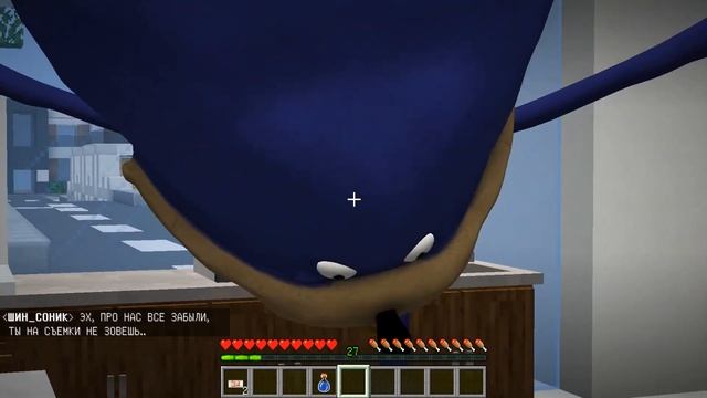 СОЗДАЛ СПРАНКИ СОНИК В МАЙНКРАФТ МУЛЬТИК МОД SPRUNKI