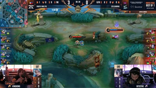 [VOD] M6 | 29 Ноября | CFU Gaming Vs Fnatic Onic PH