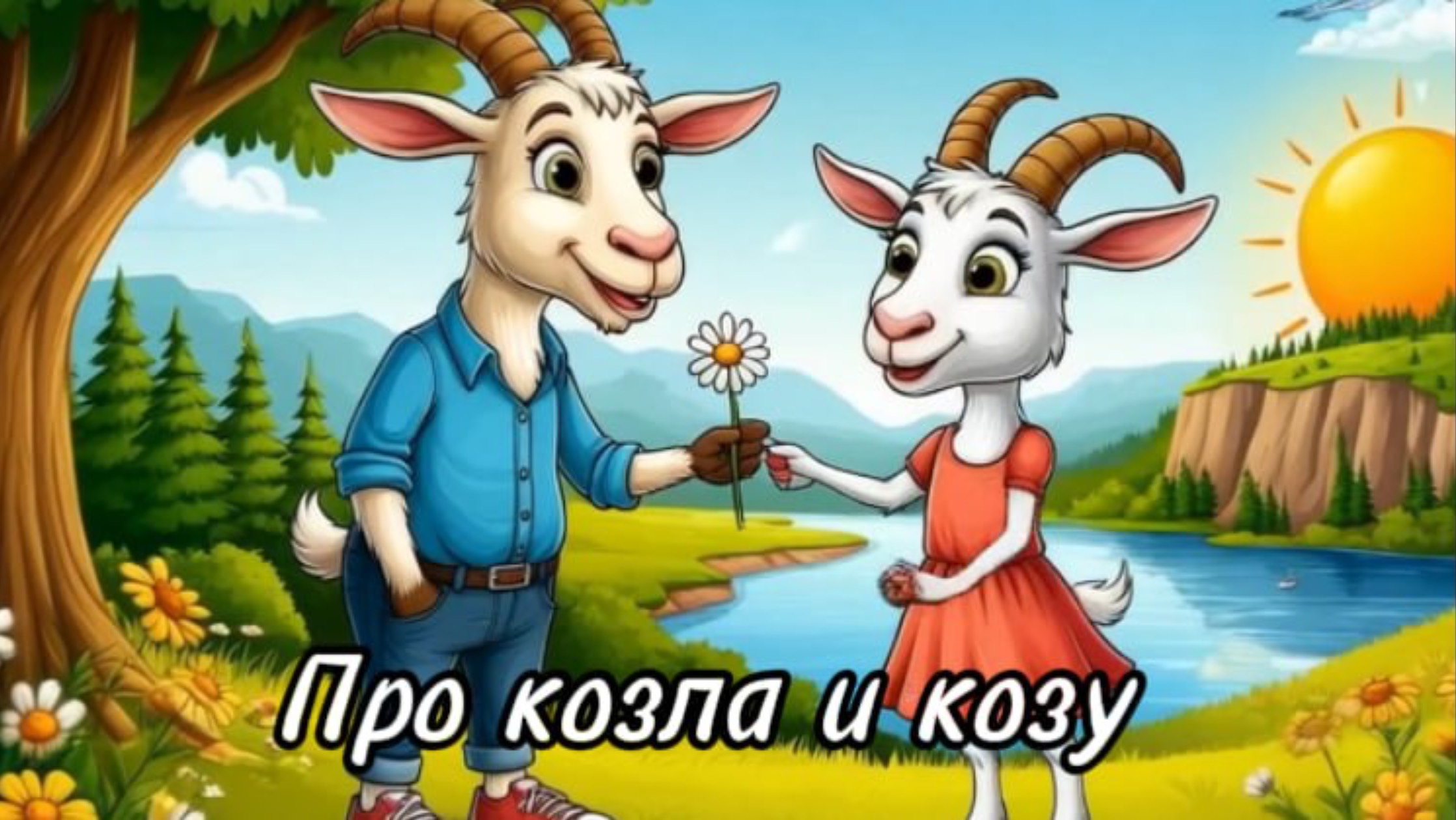 Весёлая песенка про влюбленного козла