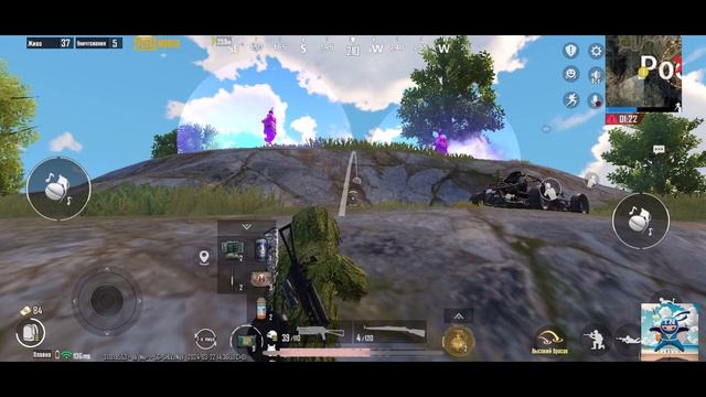 PUBG лучшая игра на смартфон. Чуть чуть не повезло… смот