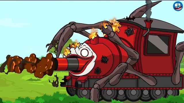 Улучшенный КАРЛ-44 Против Мега ТАНКОВ - Мультики про та?