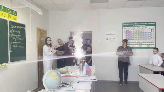 ХЛОРАТ КАЛИЯ И МАГНИЙ - ВСПЫШКА ДЛЯ ФОТОАППАРАТА