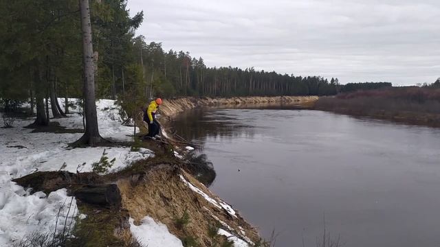 6 апреля 2024 г Река Большая Кокшага и Заволжье. Марий Эл