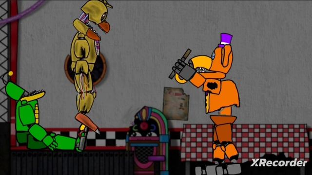 заброшенная пиццерия фнаф 6 часть 2 (анимация)