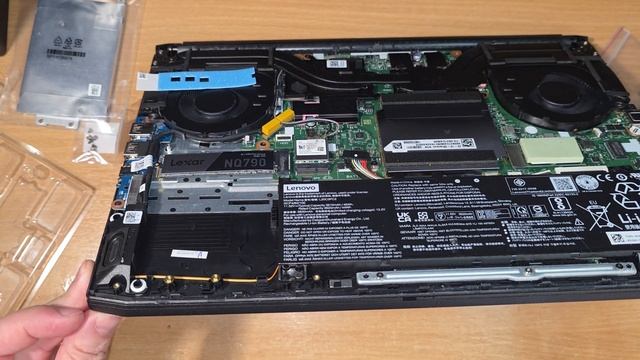 Lenovo Gaming 3 15ACH6 збілюшуемо оперативку та довстановлюемо