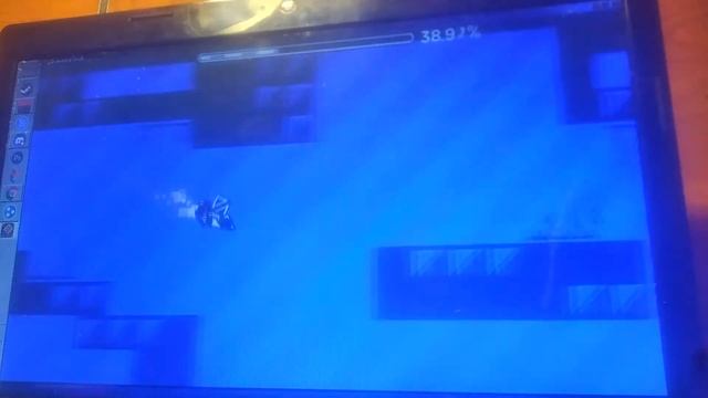 Geometry Dash на графическом планшете