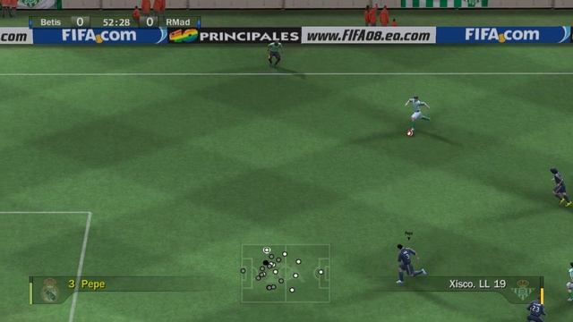 FIFA 08 Бетис - Реал Мадрид 20й тур ТПримера