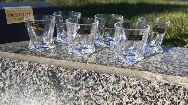 Набор стопок Bohemia Quadro