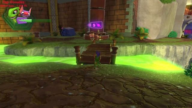 Yooka-Laylee. Прохождение #9(без микро)