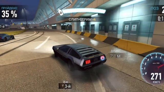 Delorean DMC 12 NFS No Limits Fastlane Советы Прохождение Гайды 1 2 3 4 5  Д