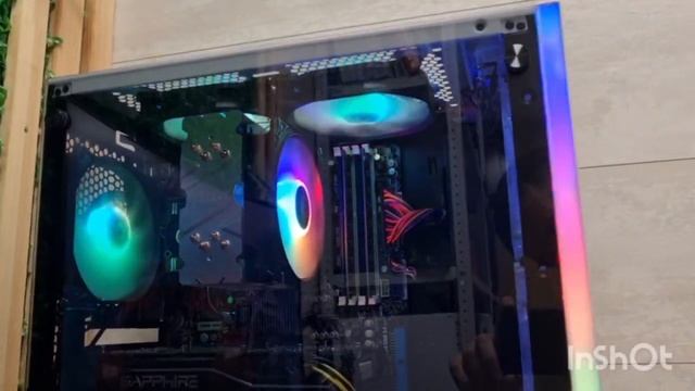 Игровой FX-8300 с видеокартой RX470 в корпусе Zalman S5 White