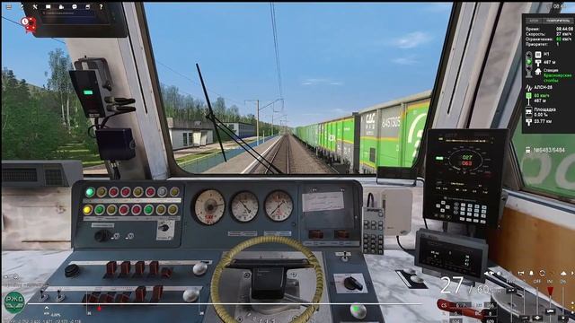 ✅Неоф.МП.Красноярская жд. Trainz Railroad Simulator 2019.
