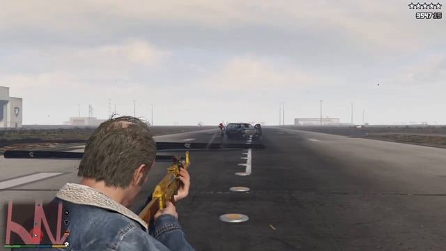 GTA 5 PS4 Долгая битва с полицией LS
