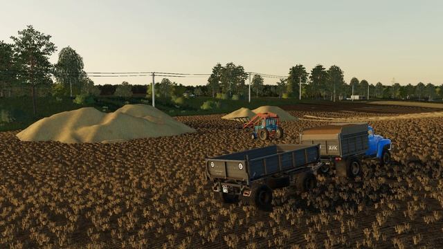 Скринография #14| Карта РАССВЕТ NEW | Farming Simulator 19 |