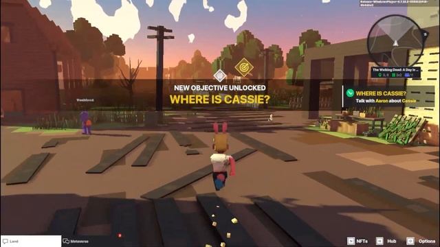 The Sandbox The Walking Dead: A Day In Alexandria. Прохождение с озвучкой. All