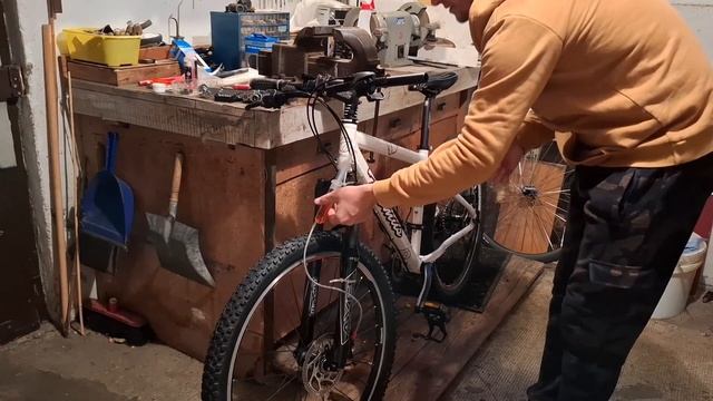 Часть 4. Установка и прокачка гидравлического тормоза