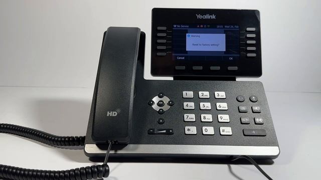 КАК СБРОСИТЬ IP-ТЕЛЕФОН YEALINK К ЗАВОДСКИМ НАСТРОЙКАМ? КА?