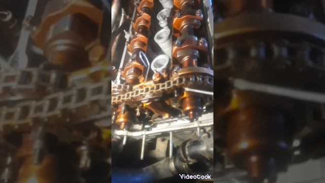 BMW E83 X3 2.5 M54 ремонт  двс