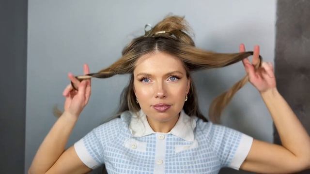 ОЧЕНЬ УДОБНАЯ И ПРОСТАЯ ПРИЧЕСКА НА 8 МАРТА И НА КАЖДЫЙ