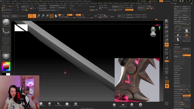 Создаем персонажа | Full Pipeline | Elf's Bust #19 (Zbrush)