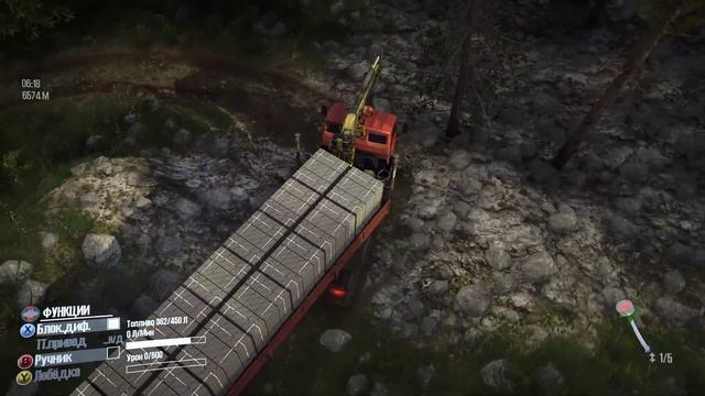 Spintires  MudRunner  Прохождение  ▶«Горный регион»➤  Лесопилк