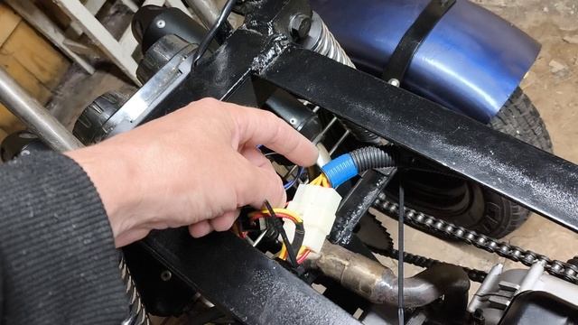 Самодельный трицыкл на базе двигателя от мотоблока.7 часть.