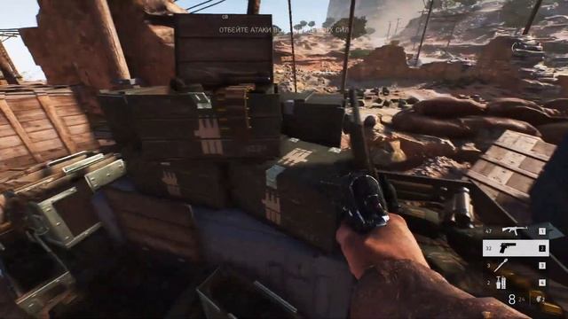 Battlefield V #4 ПРОХОЖДЕНИЕ НА ВЕТЕРАНЕ #defender #point #armyr  #caput #afri