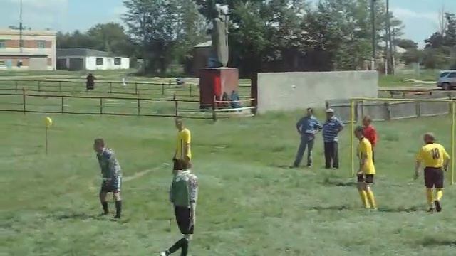 100 летие Лебедино Табунского района. 2009 год. Футбол. Ча?