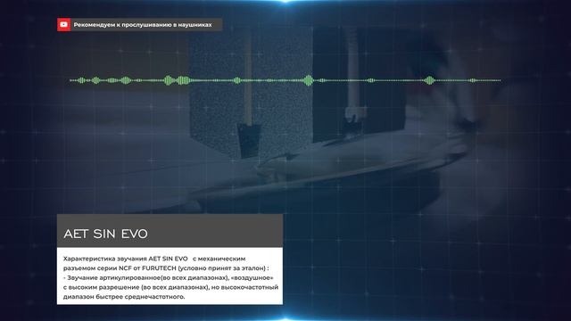 Сравнение звучания  AET SIN EVO  ( разъем NCF от FURUTECH)  и  AET  SIN E
