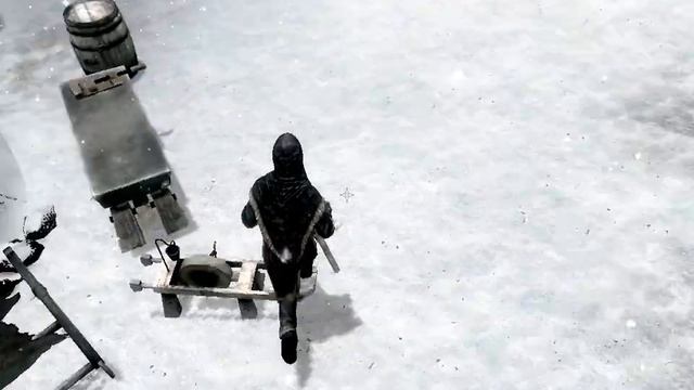 Скайрим  великаны у Данстара