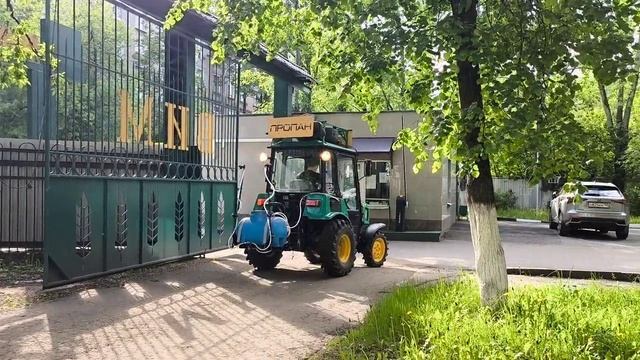 Ультрамалый электро опрыскиватель на 100 литров