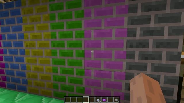 Minecraft Обзор на модDyeable brics часть 1