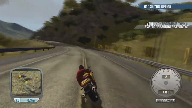 TDU - Ducati Supersport 1000 DS, Bm3 - Гонка по гигантским шпилькам